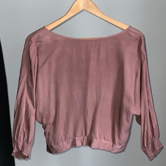 Babaton Tops - Babaton copper/hold pink colour blouse